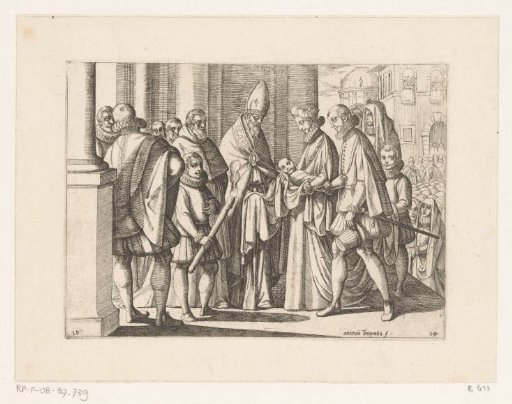 Philip III of Spain and Margaret of Austria Present Their Child to the Madonna of Valladolid