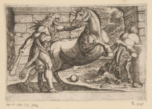 Hercules and the Mares of Diomedes