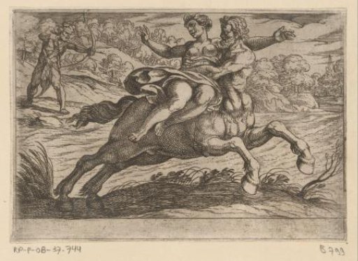 Hercules Kills the Centaur Nessus