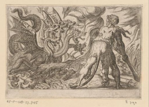 Hercules in Combat with the Hydra of Lerna