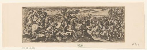 Cavalrymen in combat