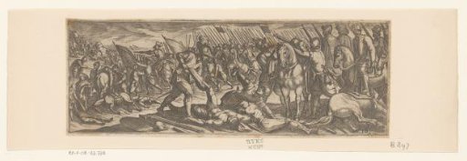 Victorious Soldiers Steal the Belongings of the Dead