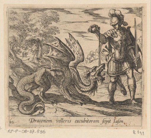 Jason putting the dragon to sleep