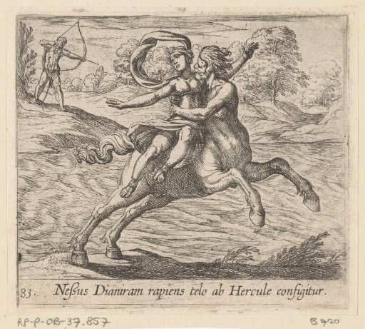 Hercules Kills the Centaur Nessus