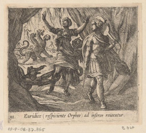 Orpheus Looks Back at Eurydice
