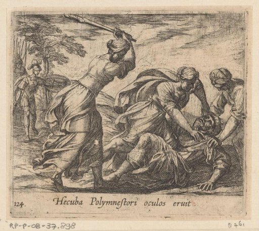 Hecuba and the Trojan Women Murder Polymestor