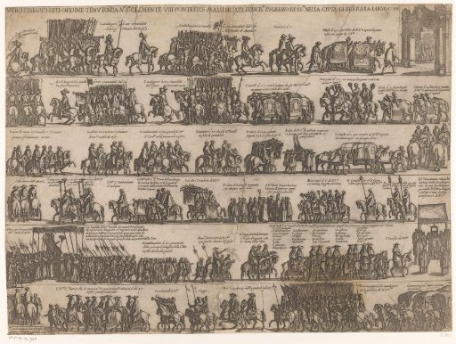 Procession at the Entry of Pope Clement VIII into Ferrara