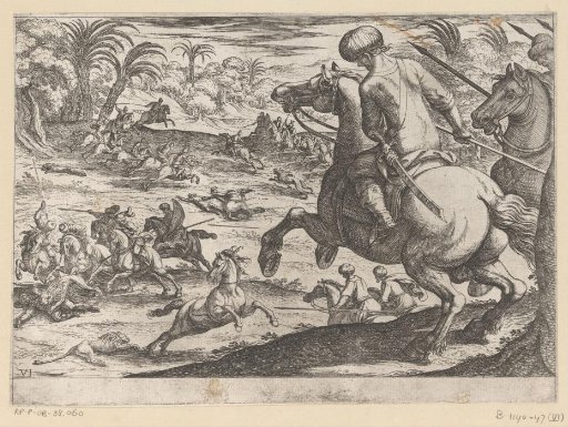 Hunting of lions