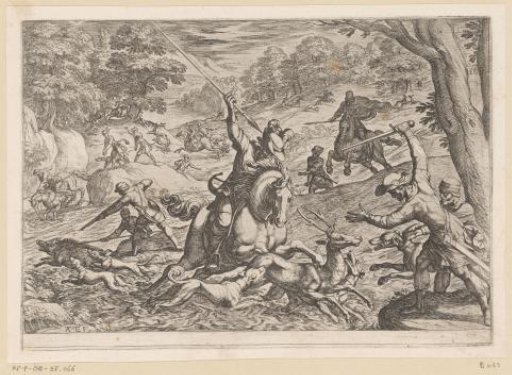 Hunt for stags and boars