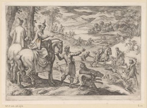 Hunt for stags and wolves