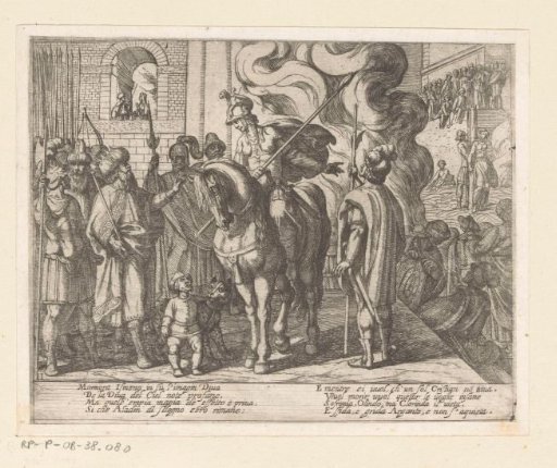 Illustration to Canto II of Tasso's 'Gerusalemme Liberata'