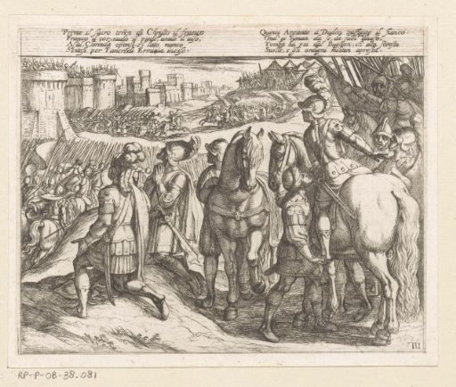 Illustration to Canto III of Tasso's 'Gerusalemme Liberata'