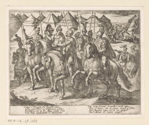 Illustration to Canto V of Tasso's 'Gerusalemme Liberata'