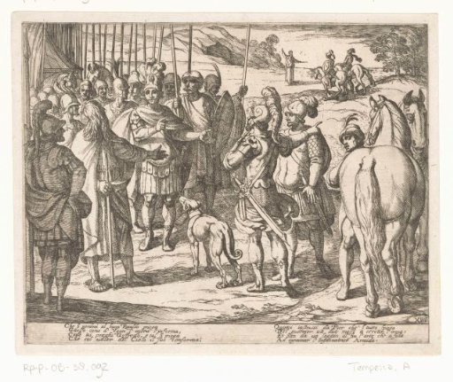 Illustration to Canto XIV of Tasso's 'Gerusalemme Liberata'