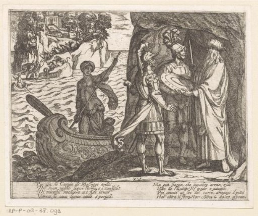 Illustration to Canto XV of Tasso's 'Gerusalemme Liberata'