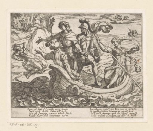 Illustration to Canto XVI of Tasso's 'Gerusalemme Liberata'
