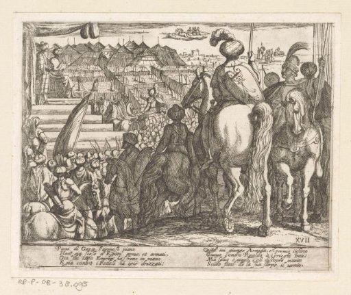 Illustration to Canto XVII of Tasso's 'Gerusalemme Liberata'