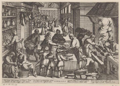 January: a kitchen (Aquarius)