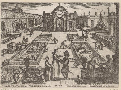 April: a garden (Taurus)