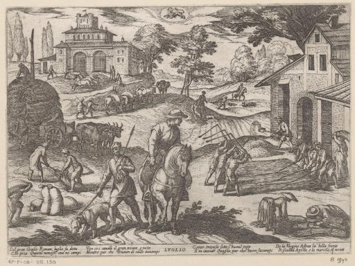 July: threshing (Leo)