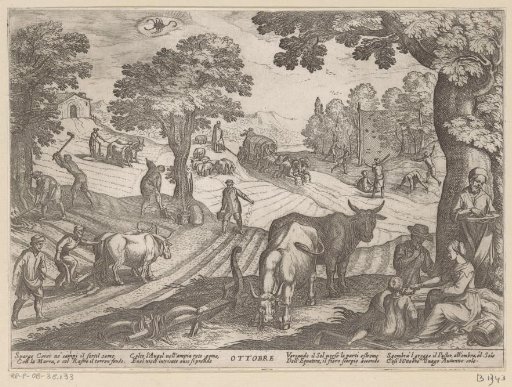 October: ploughing (Scorpio)
