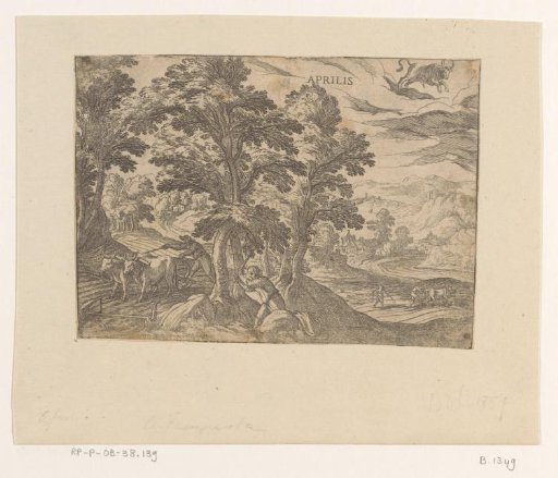 April: Ploughing and sowing (Taurus)