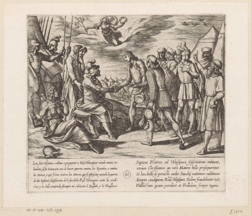 The Sons of Lara Offer Ruy Velazquez Their Help and He Falsely Makes Peace with Them