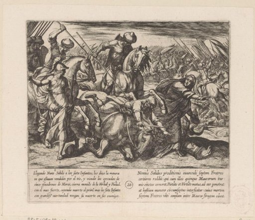 Nuño Salido Tells the Sons of Lara of the Treachery and Is Killed by a Moor