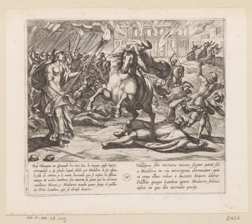 Ruy Velazquez attempts to escape and is slaughtered by Mudarra