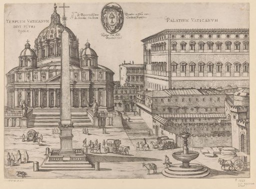 St. Peter's Basilica and the Apostolic Palace in Vatican City