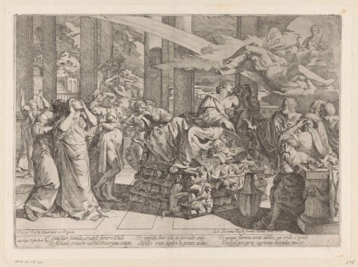 Dido on the pyre