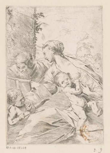 Holy Family with the young John the Baptist