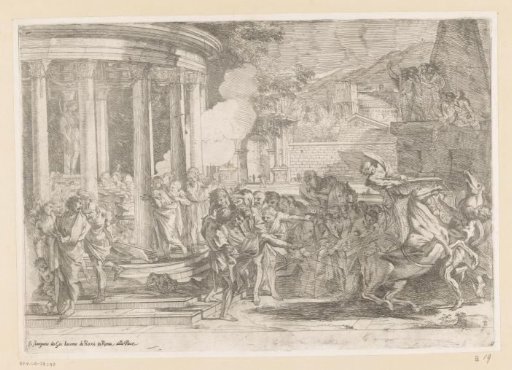 Sinorix is carried away after his poisoning