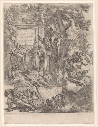 Allegory on the appointment of Marcantonio Franciotti as bishop of Lucca