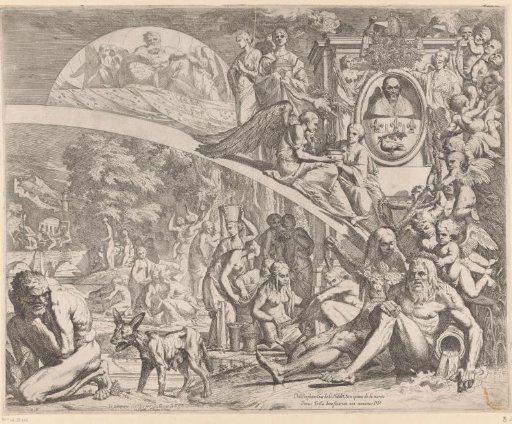 Allegory in honor of Pope Innocent X