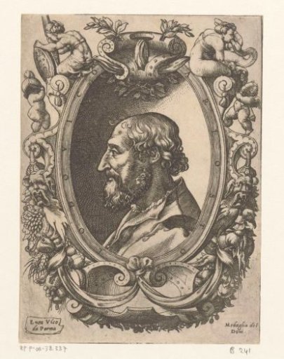Portrait of the poet Ludovico Ariosto