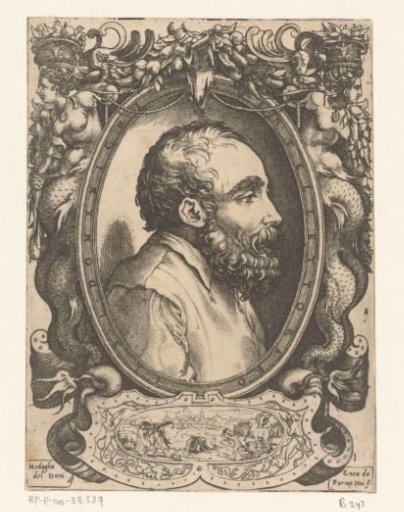Portrait of the translator Lodovico Domenichi