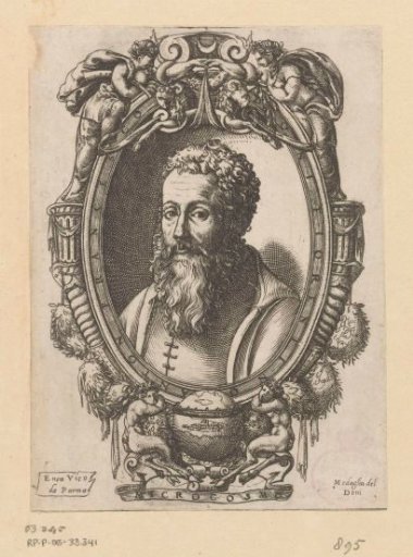 Portrait of the writer Anton Francesco Doni