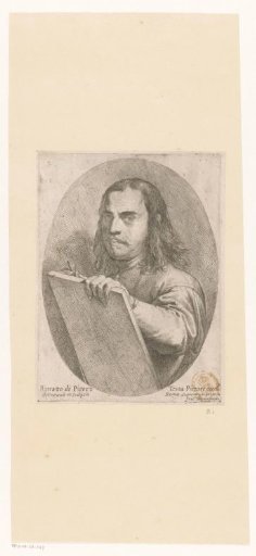 Portrait of the artist Pietro Testa