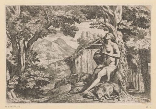 Prodigal Son as swineherd