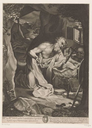 Saint Jerome in the Wilderness