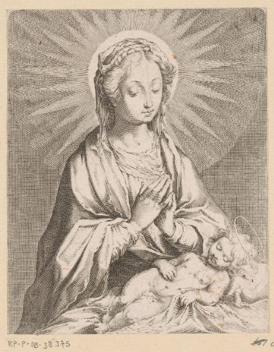 Mary Adoring the Christ Child