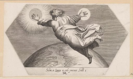 God Creates the Sun and the Moon