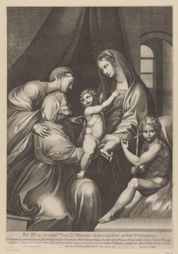 Mary with the Child and Elizabeth, Catherine and John the Baptist