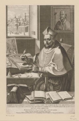 Portrait of Cardinal Roberto Bellarmino