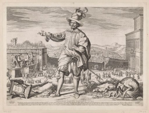 Portrait of Johann Alten, Member of the Swiss Guard and Guide