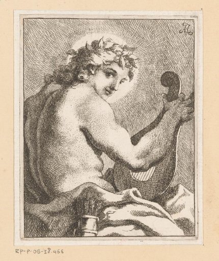 Apollo with a lyre