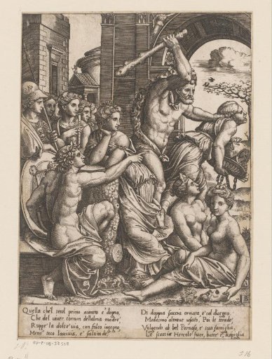 Envy Driven from the Temple of the Muses