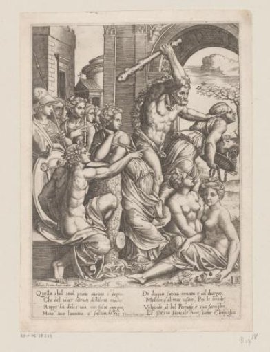Envy Driven from the Temple of the Muses