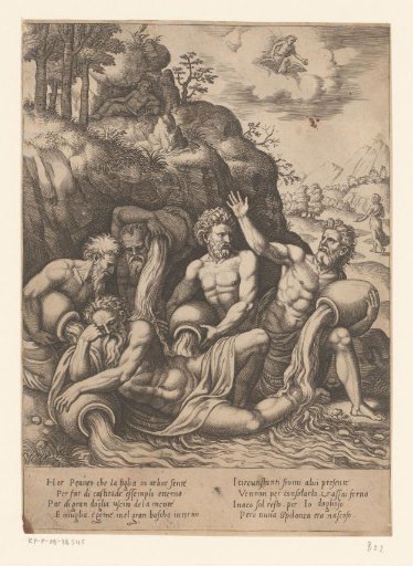 Peneus Comforted by Other River Gods